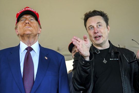 trump - musk elon